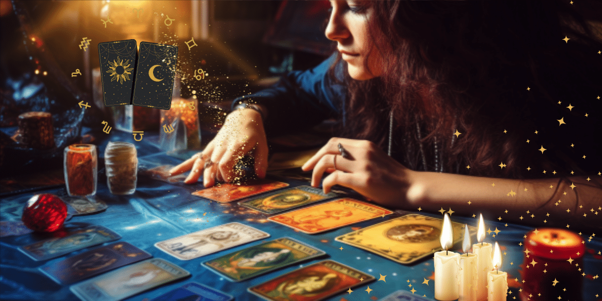 Afdække de kosmiske hemmeligheder den 12. september gennem tarot-infunderede horoskoper.